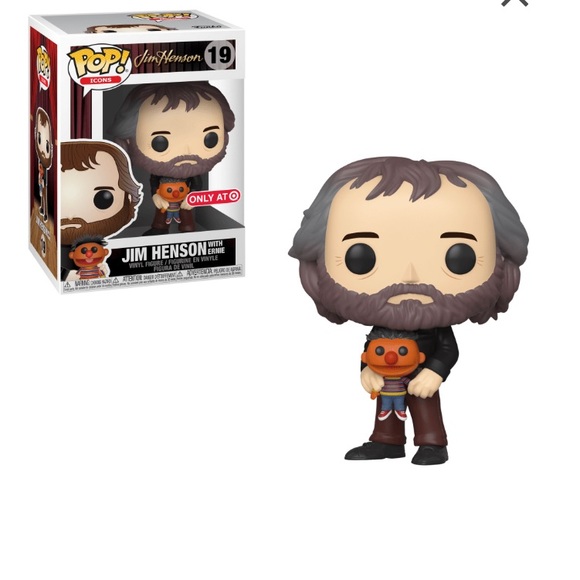 Vaulted New in Box 2019 Jim Henson & Ernie Target Exclusive Funko Pop - Picture 1 of 7